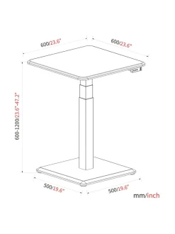 Työpöydät|Stoo® Active Ergonomics Stoo® Desk Single Compact sähköpöytä - MUSTA