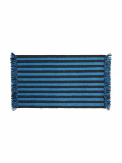 Matot|HAY Stripes and Stripes -villamatto 52 x 95 cm BLUE