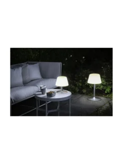 Puutarhavalaisimet & Lyhdyt|Eva Solo Outdoor SunLight Lounge valaisin 50,5 cm VALKOINEN