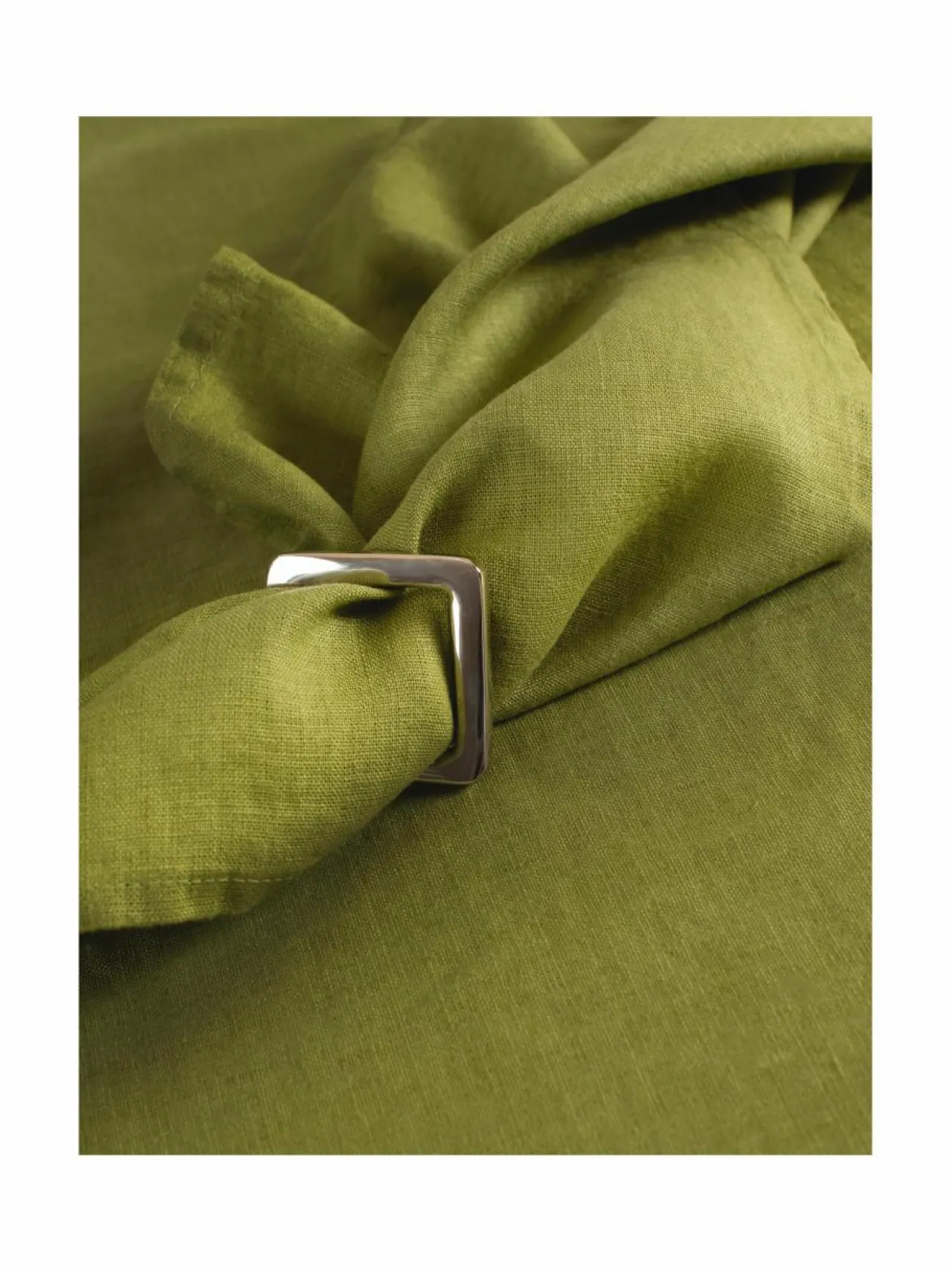 Keittiö- & Kattaustekstiilit|Himla Sunshine-pellavalautasliinat 4 kpl GREENERY