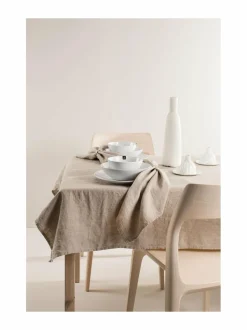Keittiö- & Kattaustekstiilit|Himla Sunshine-pellavapöytäliina 145 x 250 cm NATURAL