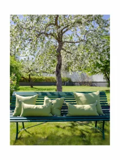 Sisustustyynyt|Himla Sunshine-pellavatyynynpäällinen GREENERY