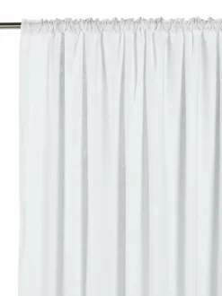 Valmisverhot|Himla Sunshine-pellavaverho 140 x 290 cm VALKOINEN