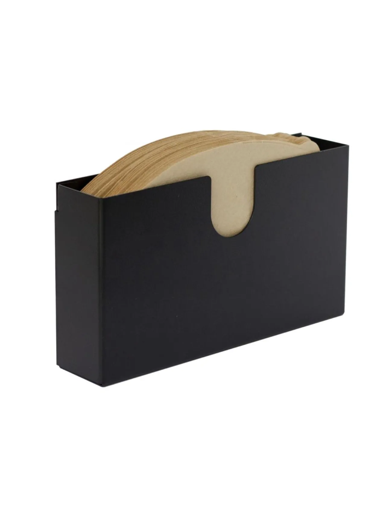 Keittiötarvikkeet|MIIKO Suodatinpussiteline MUSTA