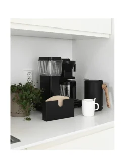 Keittiötarvikkeet|MIIKO Suodatinpussiteline MUSTA