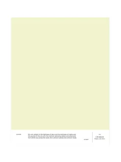 Maalit|Cover Story Sävymalli 031 CHARLES - bright cold yellow