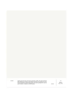 Maalit|Cover Story Sävymalli 002 EMILY - paper white