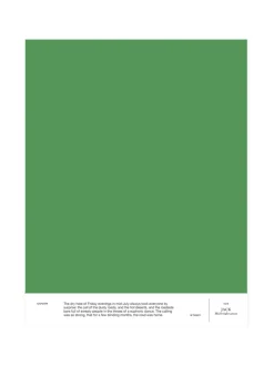 Maalit|Cover Story Sävymalli 029 JACK - mid bright green