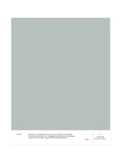 Maalit|Cover Story Sävymalli 017 MAGGIE - dusty water green