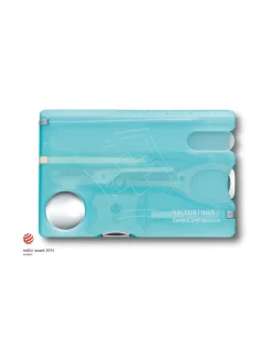 Retkeilytarvikkeet|Victorinox Swiss Army Knives Swisscard Nailcare Ice Blue AQUA