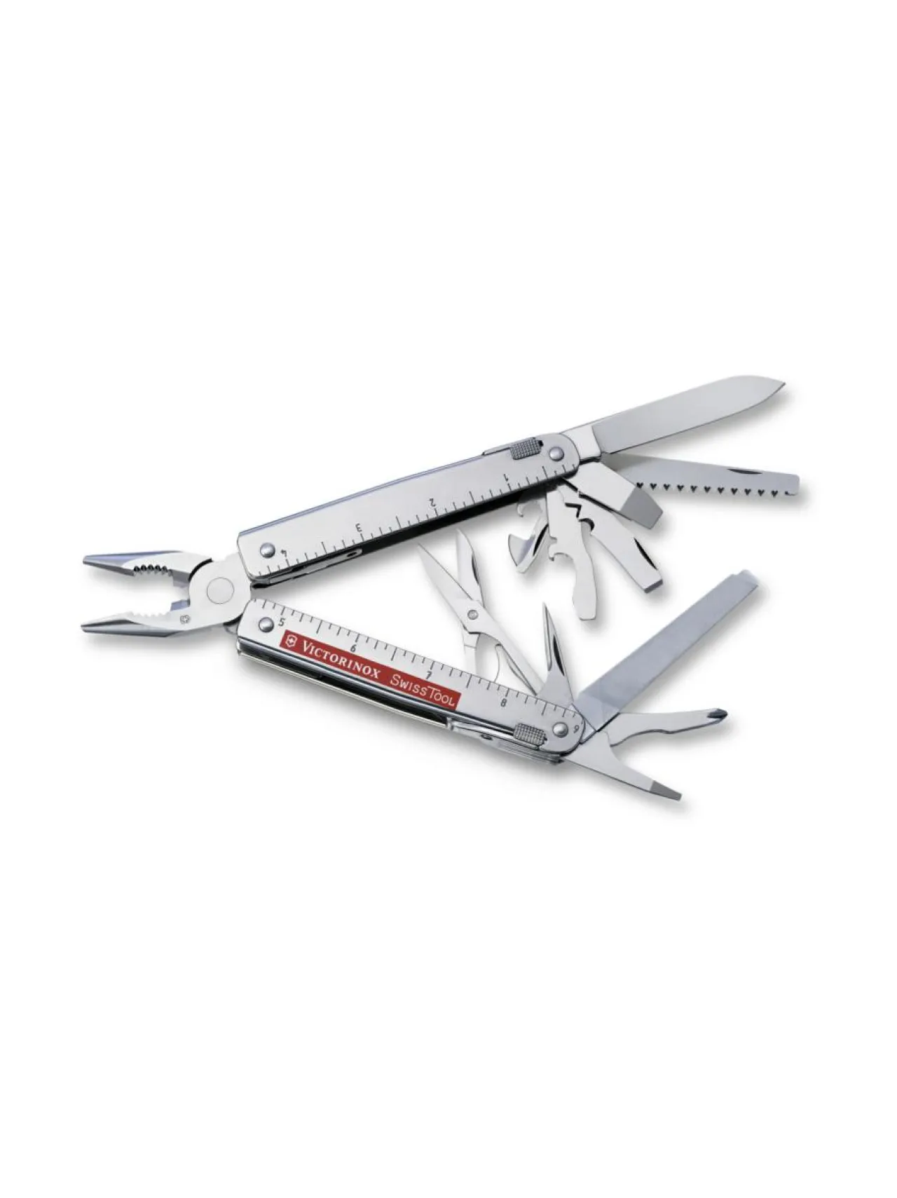 Retkeilytarvikkeet|Victorinox Swiss Army Knives SwissTool X nahkakotelossa ROSTERI