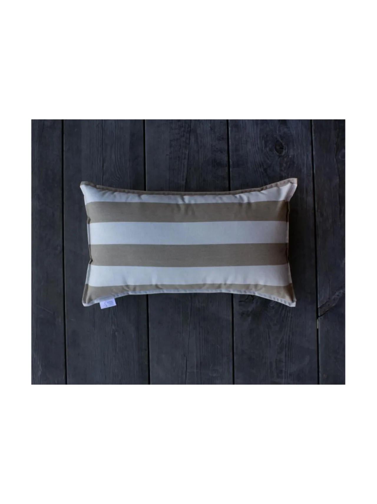 Säkkituolit|Nordic Swan Living Syli- säänkestävä sisustustyyny TUMMANHARMAA