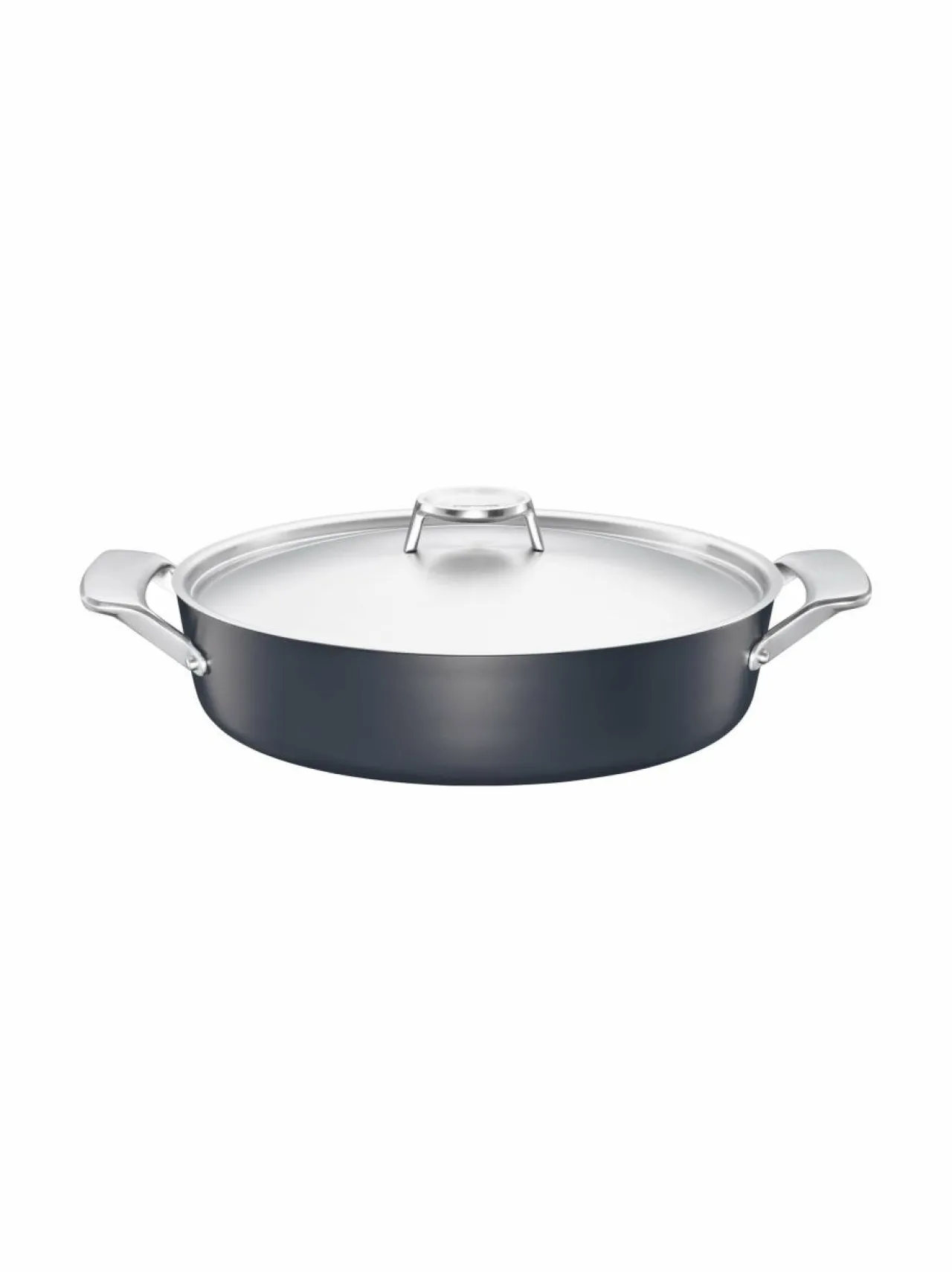 Keitto- & Paistoastiat|Fiskars Taiten -paistovuoka, 28 cm BLACK