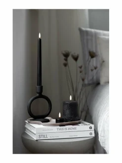 Jouluvalot|UYUNI Taper LED -pöytäkynttilä, 2 kpl BLACK