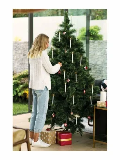 Jouluvalot|UYUNI Taper LED -pöytäkynttilä, 2 kpl BEIGE