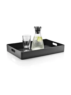 Grillit & Grillitarvikkeet|Eva Solo Outdoor Tarjotin, korkealaitainen MUSTA