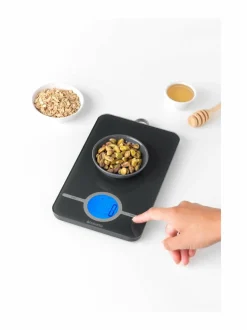 Keittiötarvikkeet|Brabantia Tasty+ -keittiövaaka DARK GREY