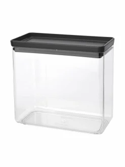 Keittiötarvikkeet|Brabantia Tasty+Stackable -säilytysastia 3,5 l CHARCOAL DARK GREY