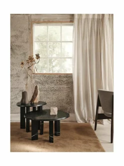 Pöydät|Ferm Living Taula-marmorinen sivupöytä BLACK