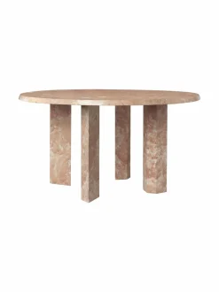 Pöydät|Ferm Living Taula-marmorinen sohvapöytä ROSE