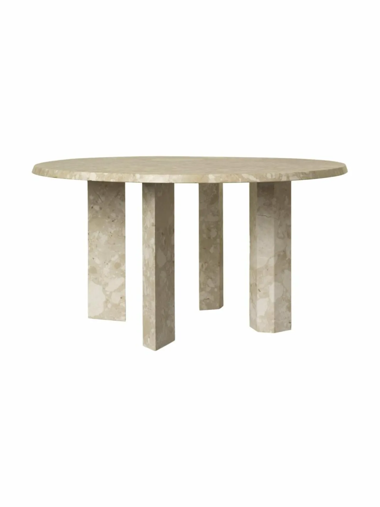 Pöydät|Ferm Living Taula-marmorinen sohvapöytä SAND