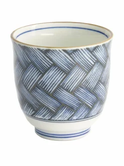 Mukit & Kupit & Asetit|Tokyo Design Studio Teekuppi 8 x 7,9 cm BLUE/WHITE