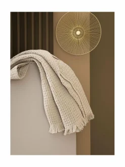 Huovat & Päiväpeitot|Haomy Tempo-torkkupeite, 130 x 200 cm 01 LIN