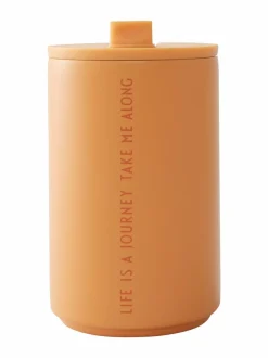 Mukit & Kupit & Asetit|Design Letters Termosmuki 350 ml ORANGE