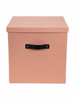 Säilytys|Bigso Box Texas-säilytyslaatikko ROOSA