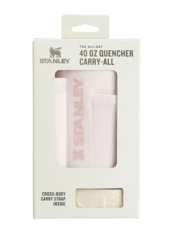 Tee, Kahvi & Vesi|Stanley The All Day Quencher Carry-All -olkalaukku termosmukille ROSE QUARTZ