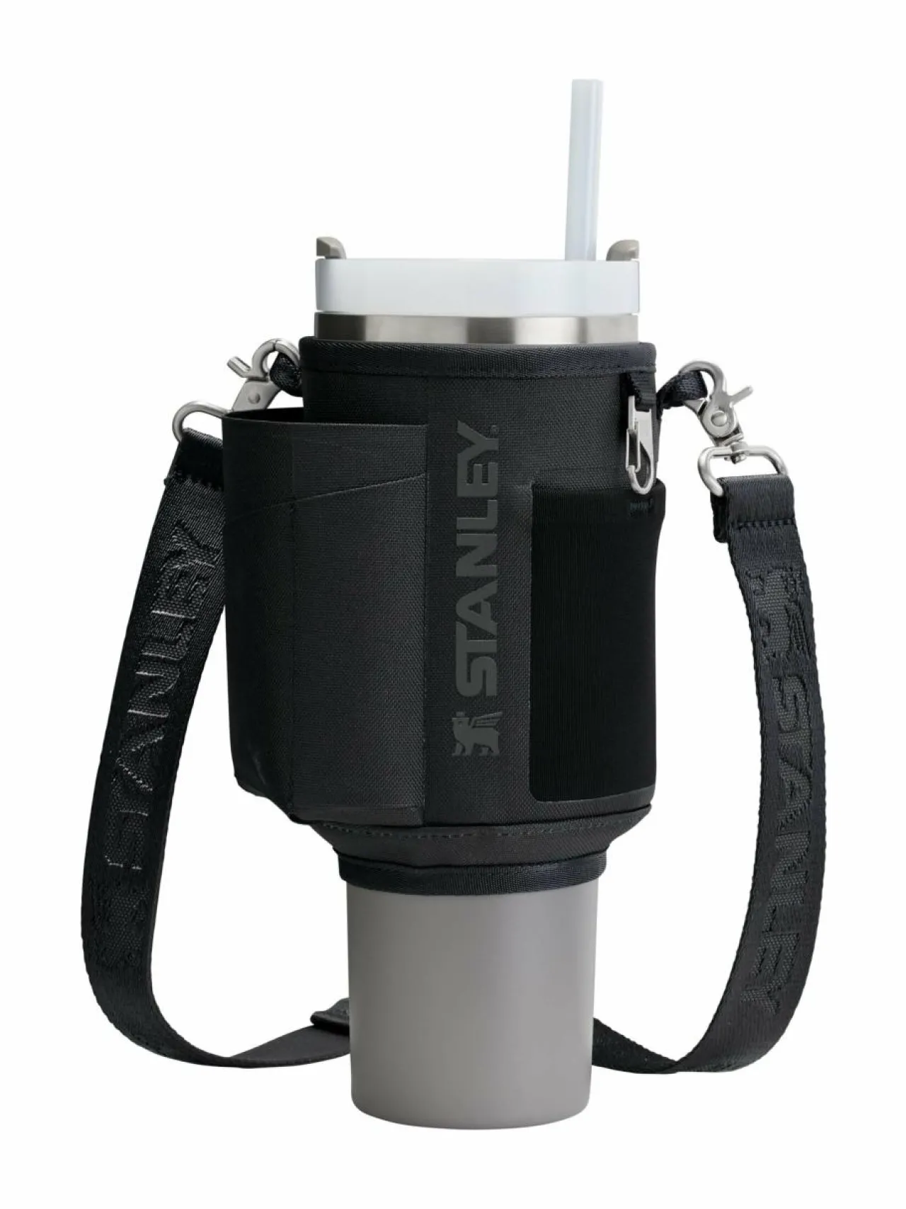 Tee, Kahvi & Vesi|Stanley The All Day Quencher Carry-All -olkalaukku termosmukille BLACK