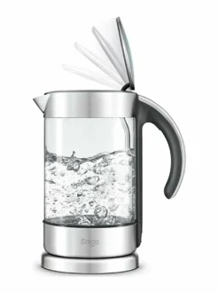Kahvin- & Vedenkeittimet|Sage The Crystal Clear -vedenkeitin 1,7 l CLEAR / SILVER