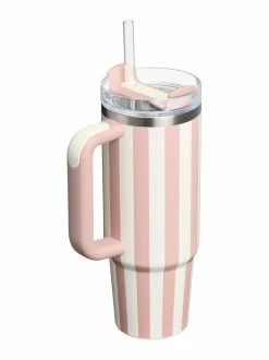 Tee, Kahvi & Vesi|Stanley The Quencher H2.O FlowState™ Tumbler -termosmuki 0.89 l PEACH WHIP CABANA GLOSS