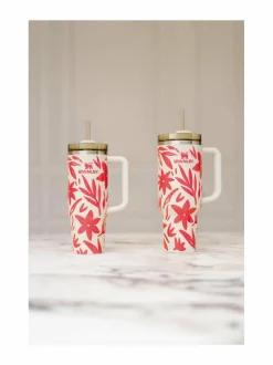 Tee, Kahvi & Vesi|Stanley The Quencher H2.O FlowState™ Tumbler -termosmuki 0,89 l RESORT FLORAL