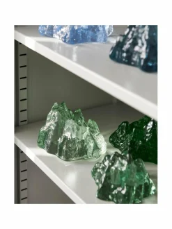 Kynttilät & Lyhdyt|Kosta Boda The Rock Iron -kynttilänjalka IRON OXIDE / GREEN