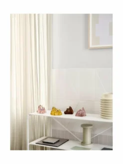 Kynttilät & Lyhdyt|Kosta Boda The Rock -kynttilälyhty PINK