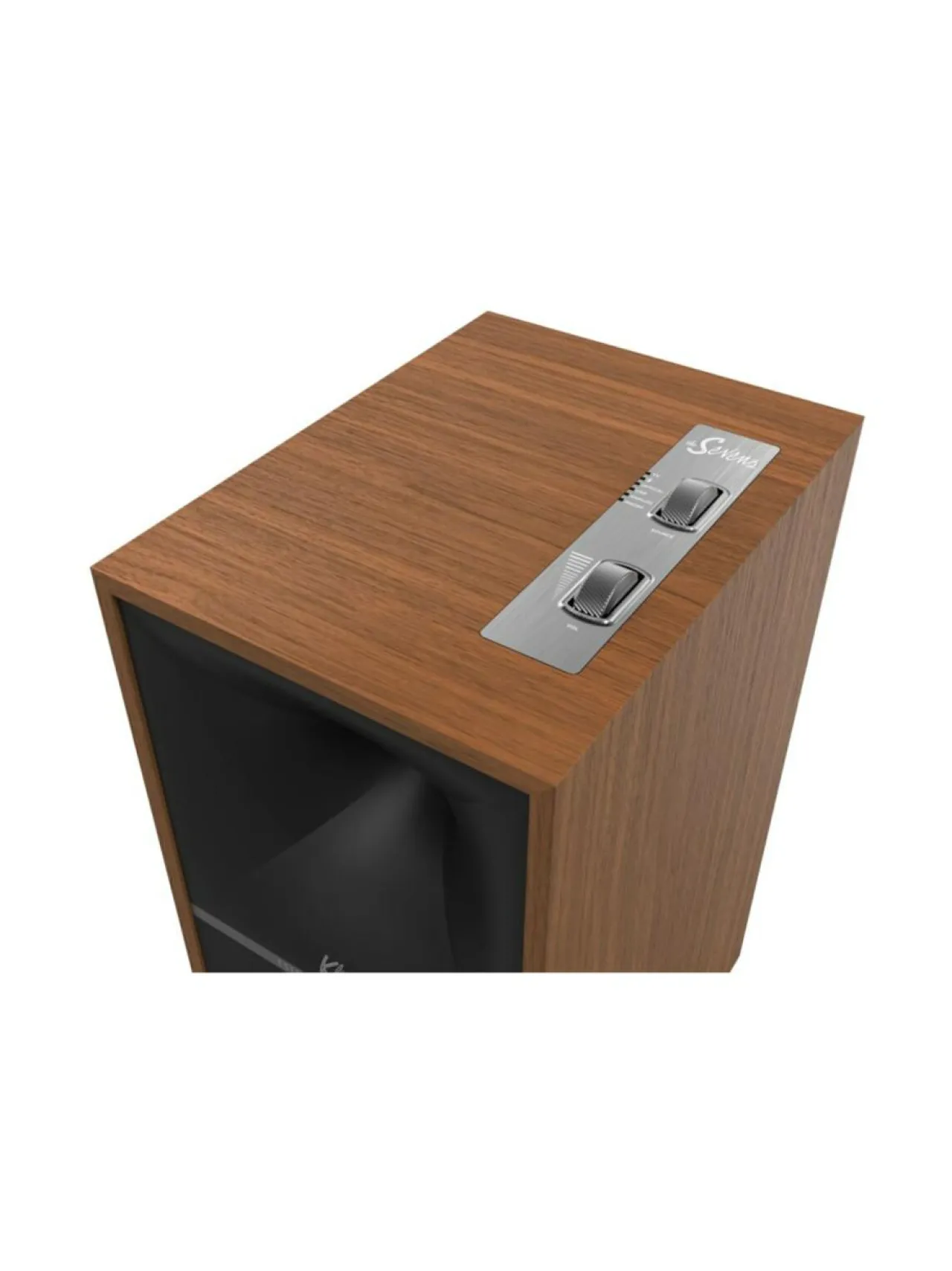 Audio|Klipsch The Sevens -aktiivikaiutinpari, pähkinäpuu PÄHKINÄ