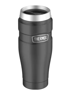 Retkeilytarvikkeet|Thermos Stainless King -muki 470 ml MUSTA
