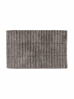 Kylpyhuonetekstiilit|Zone Denmark Tiles-kylpyhuonematto GULL GREY