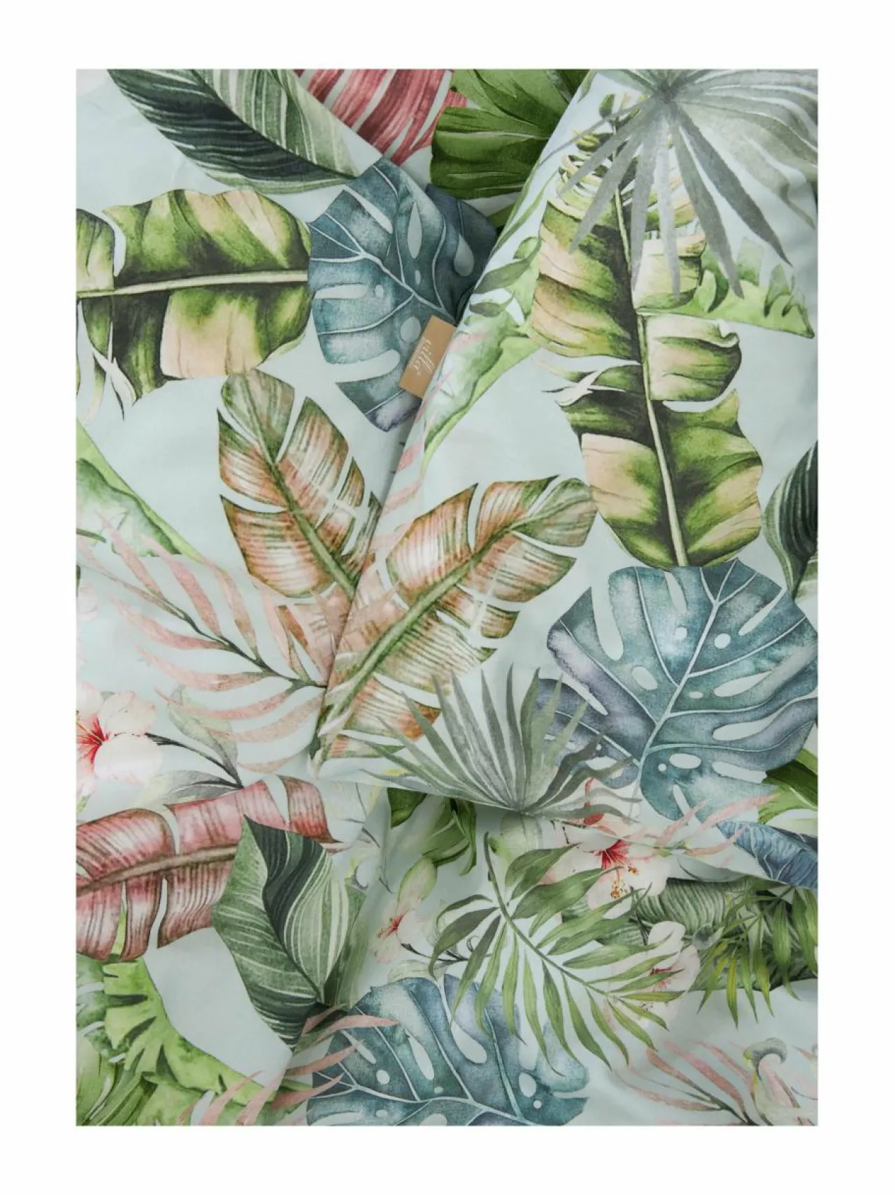 Liinavaatteet|Villa Stockmann Tina-pussilakana MIST GREEN/PASTEL COMBO