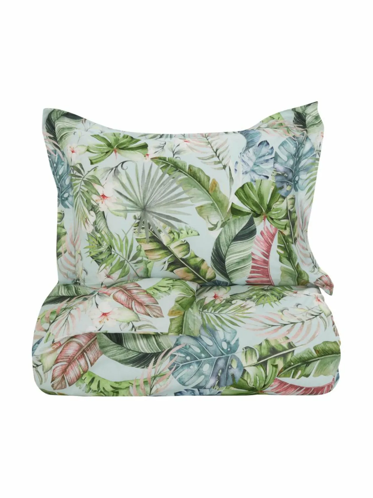 Liinavaatteet|Villa Stockmann Tina-tyynyliina MIST GREEN/PASTEL COMBO