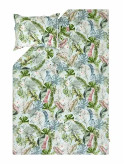 Liinavaatteet|Villa Stockmann Tina-tyynyliina MIST GREEN/PASTEL COMBO