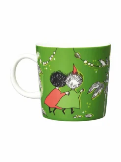 Mukit & Kupit & Asetit|Moomin Arabia Tiuhti ja Viuhti -muki 0,3 l VIHREÄ