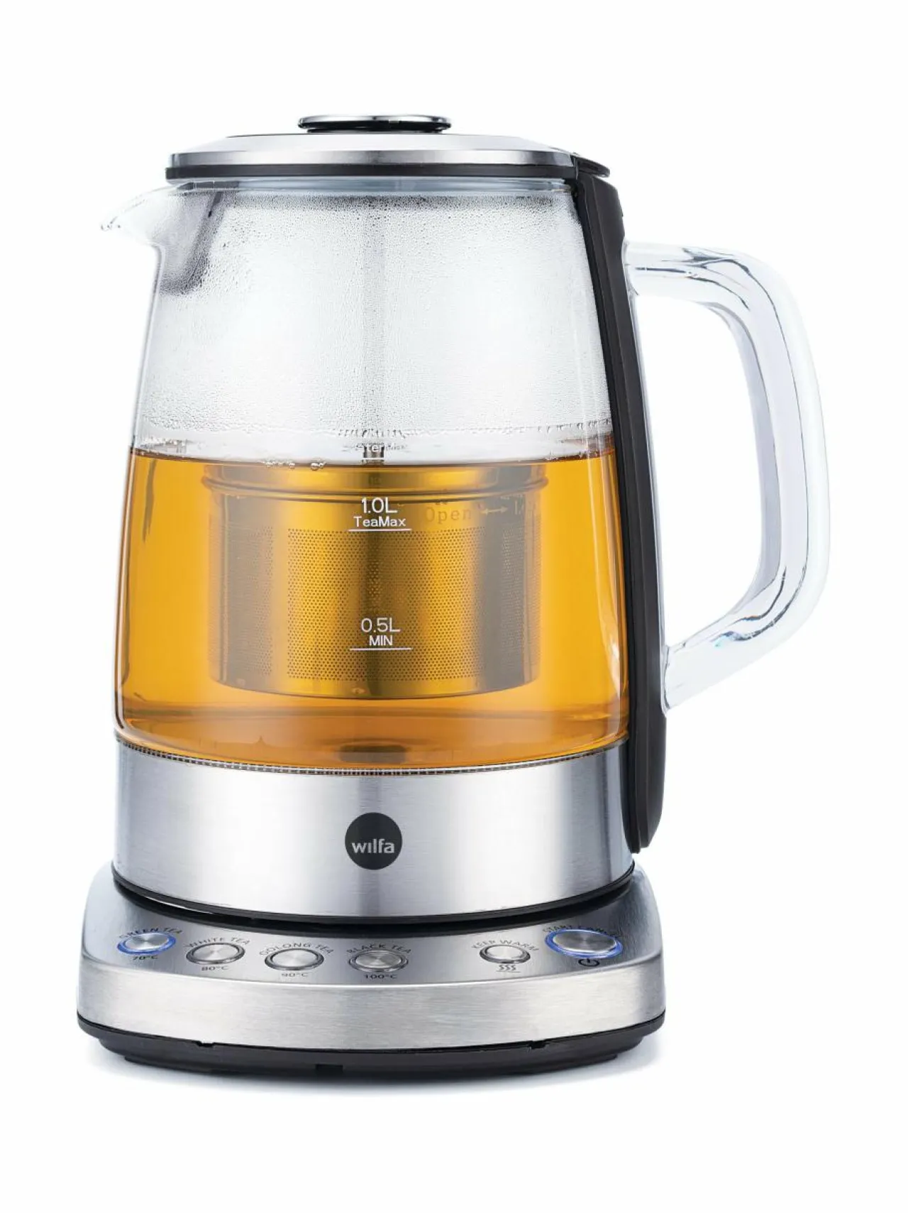 Kahvin- & Vedenkeittimet|Wilfa TM1-1500S-teenkeitin STEEL