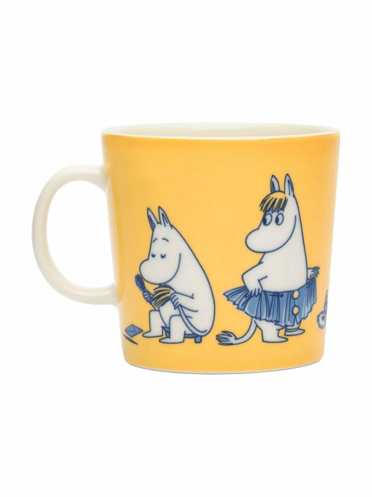 Mukit & Kupit & Asetit|Moomin Arabia T-muumimuki 0.4 L YELLOW