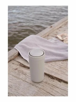 Tee, Kahvi & Vesi|Stelton To Go Click -termosmuki 0,4 l GREY