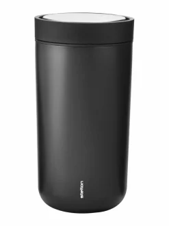 Tee, Kahvi & Vesi|Stelton To Go Click -termosmuki 0,2 l BLACK