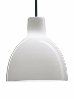 Kattovalaisimet|Louis Poulsen Toldbod 220 -riippuvalaisin 22 cm VALKOINEN