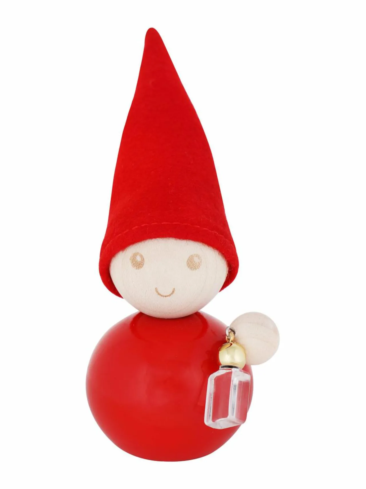 Muut Joulukoristeet|Koriste-Esineet|Aarikka Tonttu After shave -koriste C600 PUNAINEN