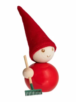 Muut Joulukoristeet|Aarikka Tonttu Harava -joulukoriste C600 RED